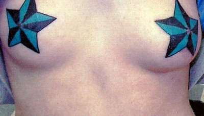 Ass Grind Xxx Tits with star tattoos